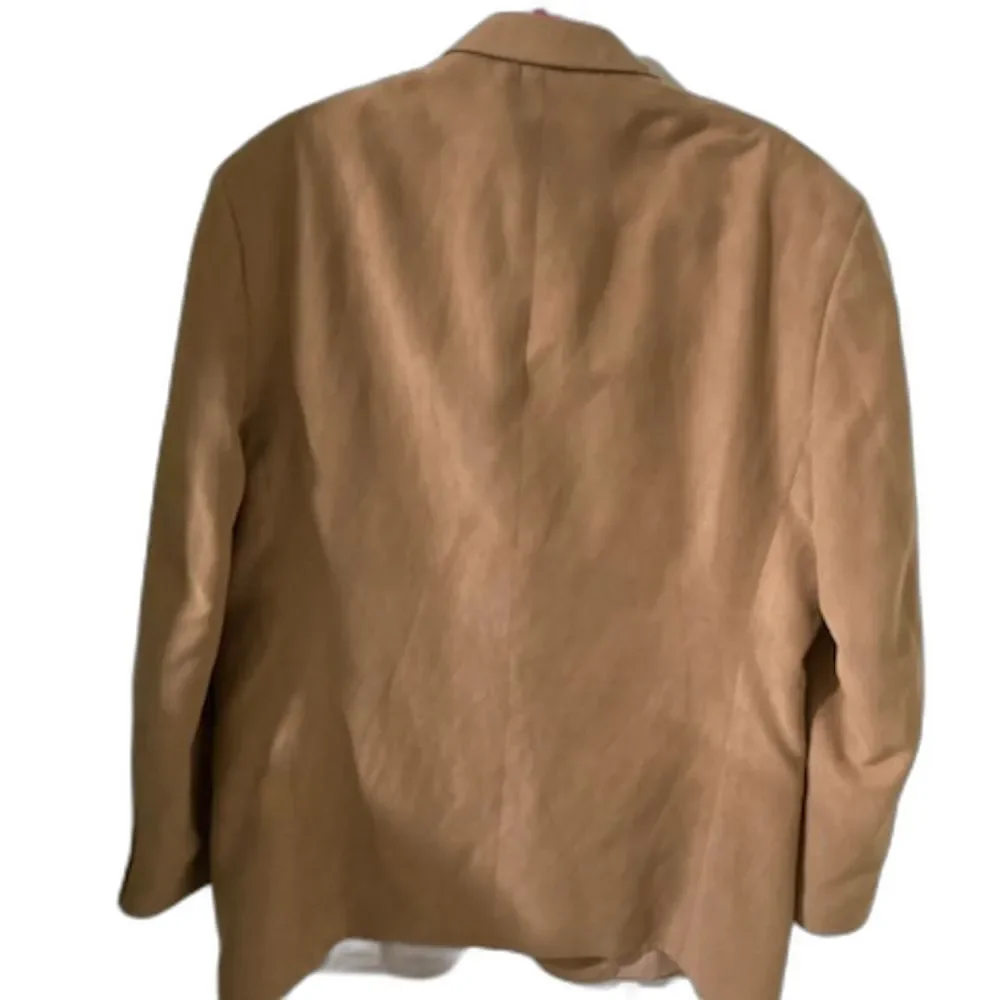 Camel Micorfiber Blazer - Size 44L